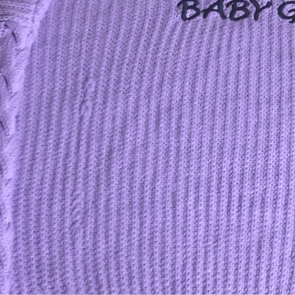 Fashion Nova Baby Girl Turtleneck Sweater - Lilic XL 100% Acrylic - Picture 9 of 12